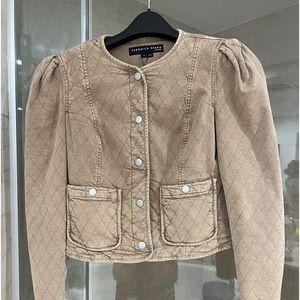 NWT Veronica Beard Jeans Camilla Quilted Jacket